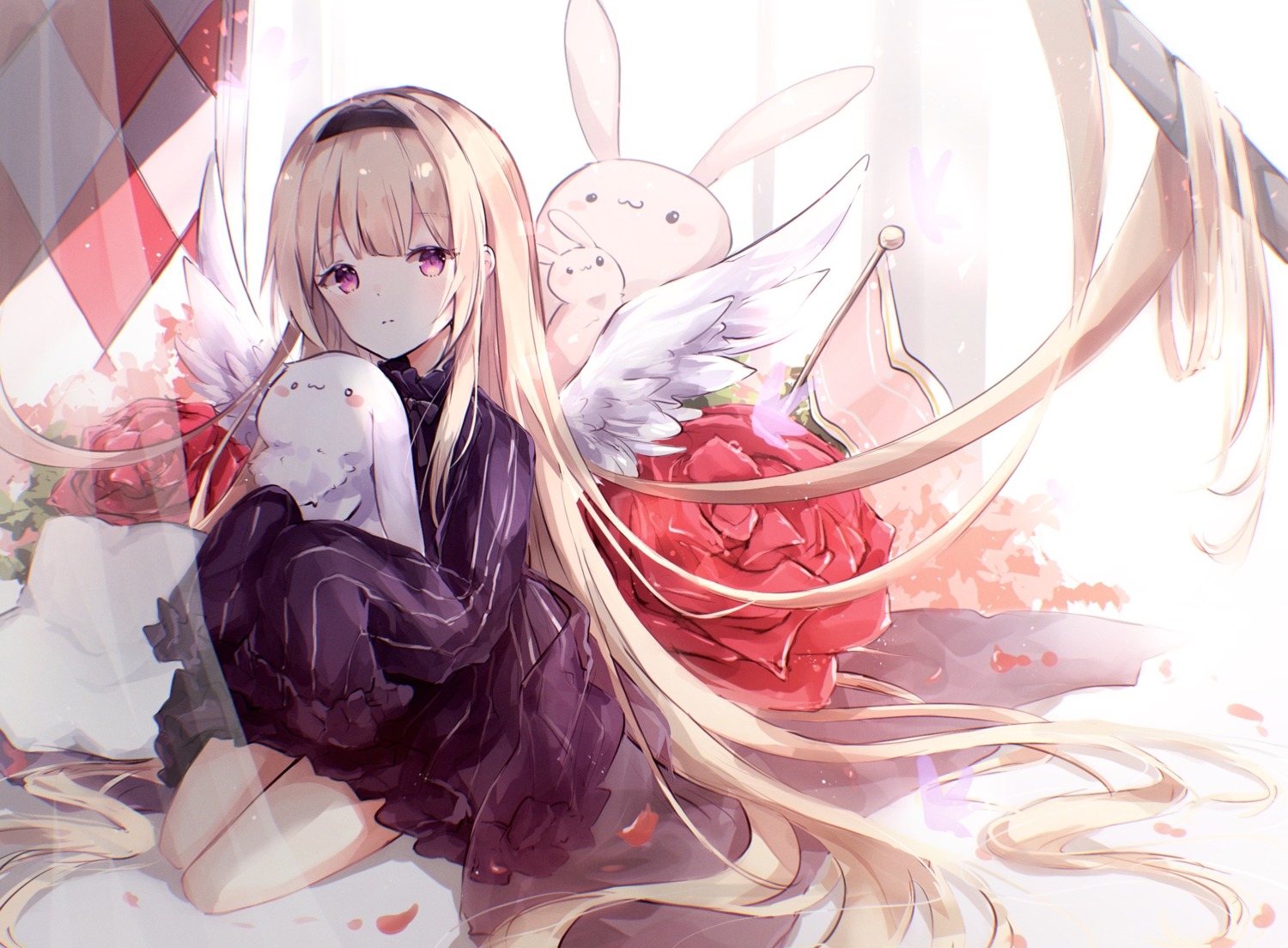 dress, miyu_(miy_u1308), wings