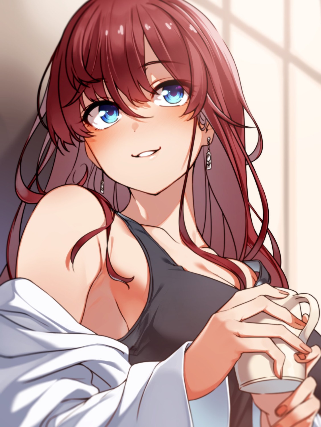 cleavage, ichinose_shiki, kakaobataa, no_bra, the_idolm@ster, the_idolm@ster_cinderella_girls