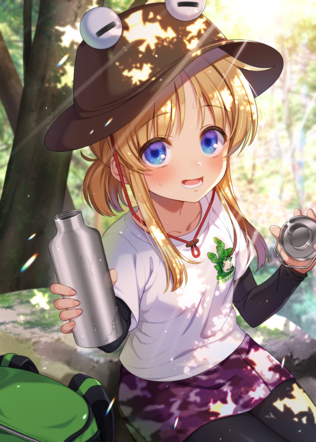 moriya_suwako, nora_wanko, pantyhose, touhou