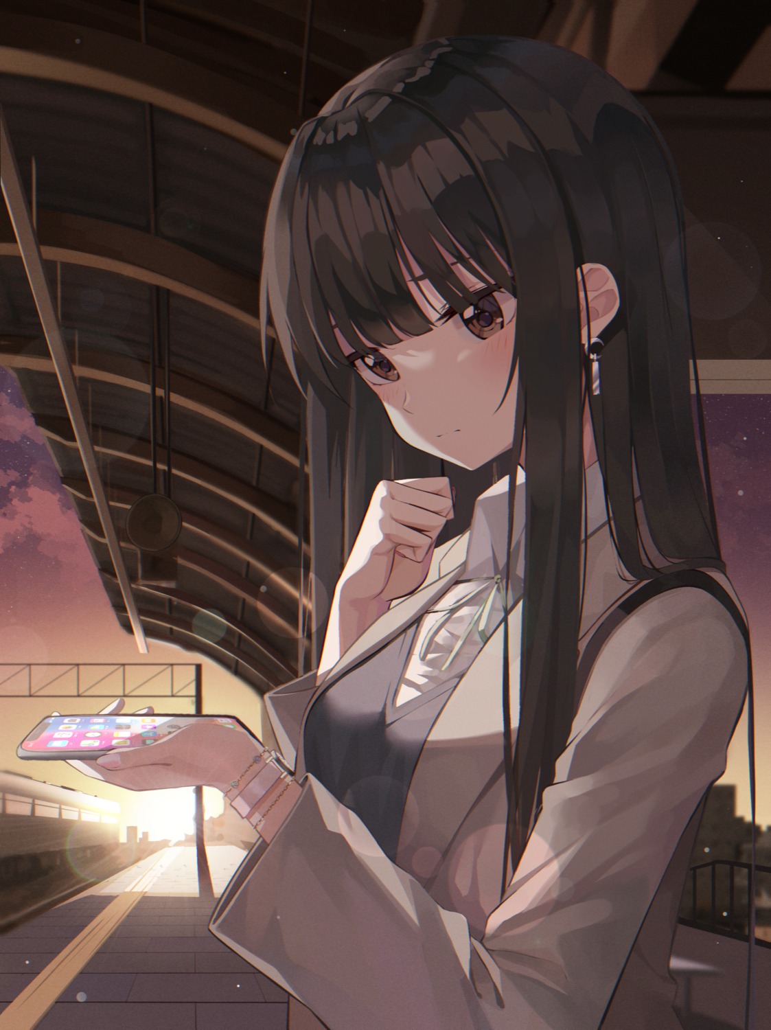 kanzi, seifuku, sweater
