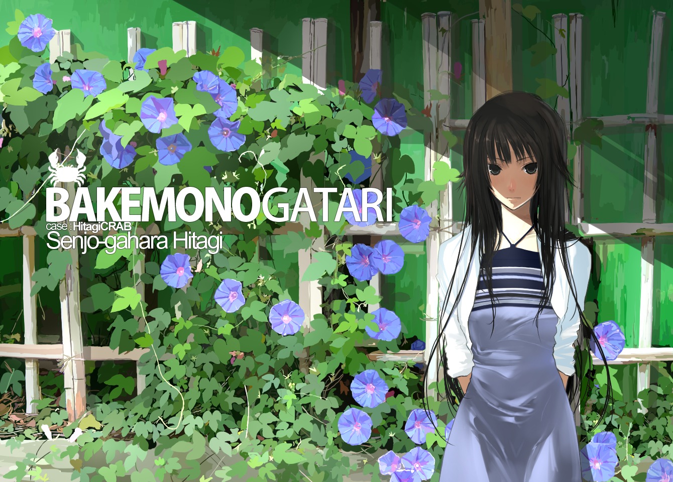 bakemonogatari, dress, mikipuruun_no_naegi, monogatari_(series), senjougahara_hitagi