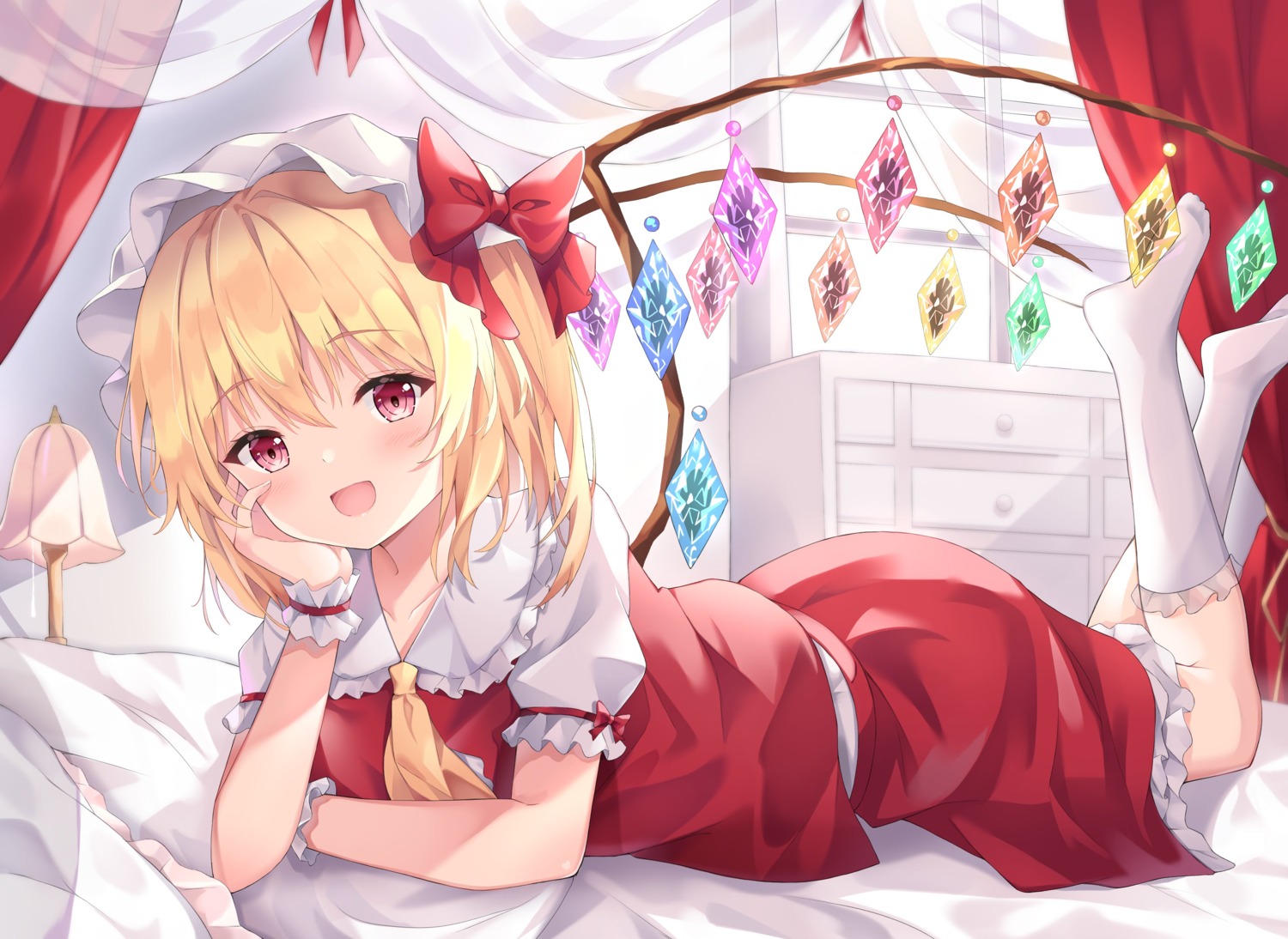 flandre_scarlet, kofumi_(nxme5555), touhou, wings