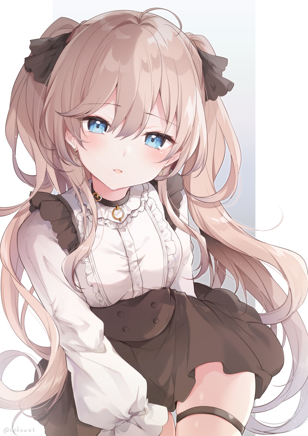 fukunoki_tokuwa, garter, skirt_lift
