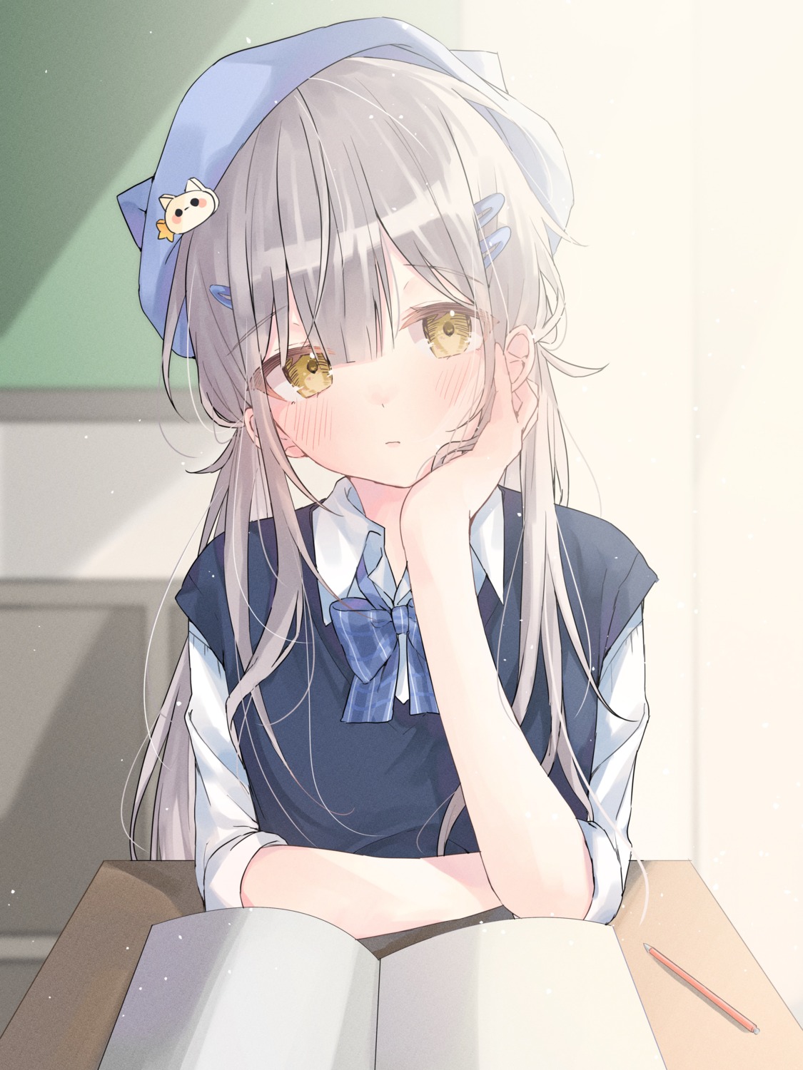 animal_ears, nekomimi, riri_(ri0177), seifuku, sweater