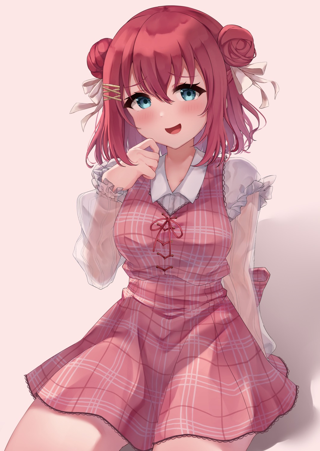 dress, harukasu_(mememememo), kurosawa_ruby, love_live!_(series), love_live!_sunshine!!, see_through