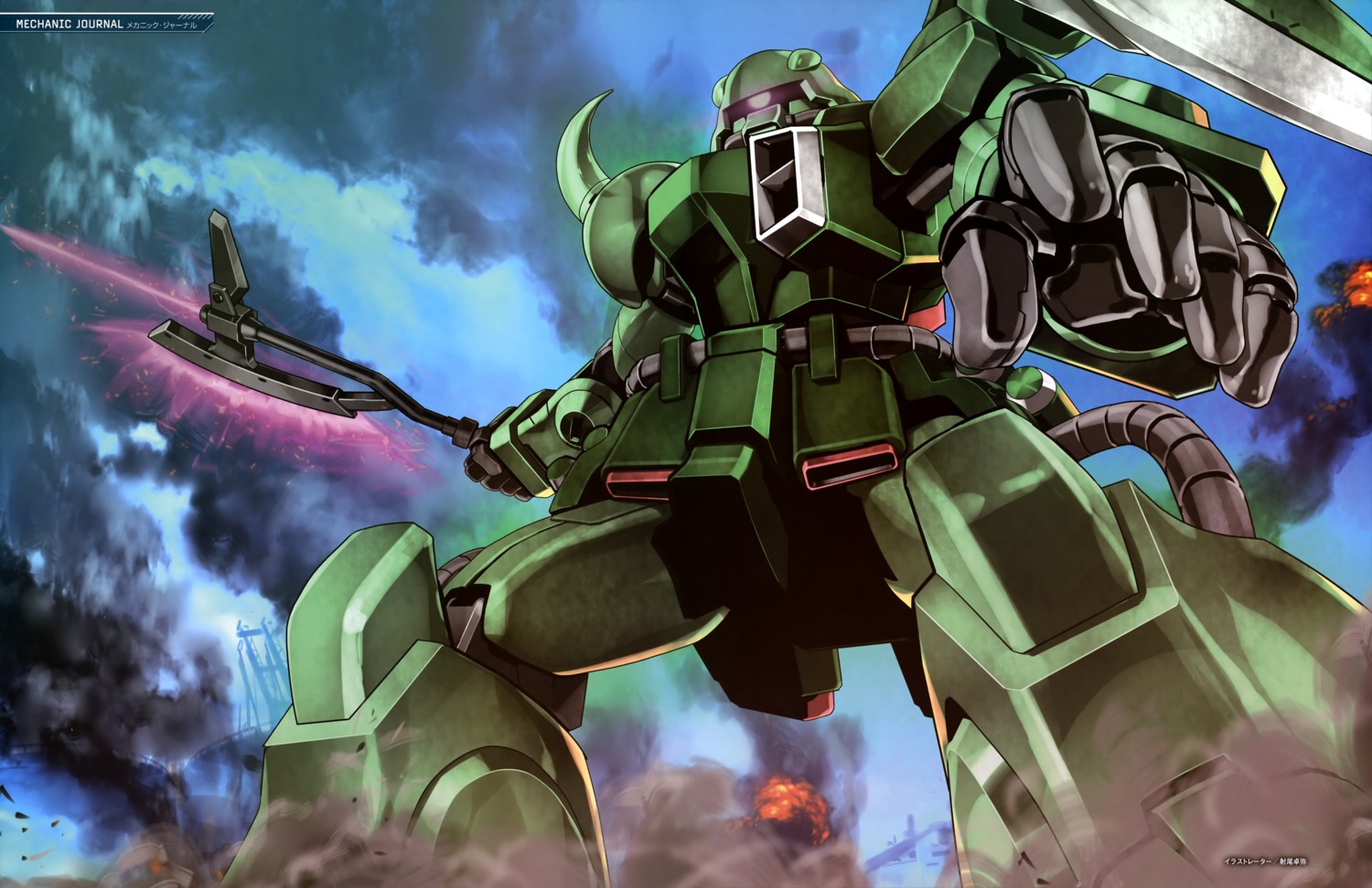 gundam, gundam_seed, gundam_seed_destiny, mecha, weapon, zaku_warrior