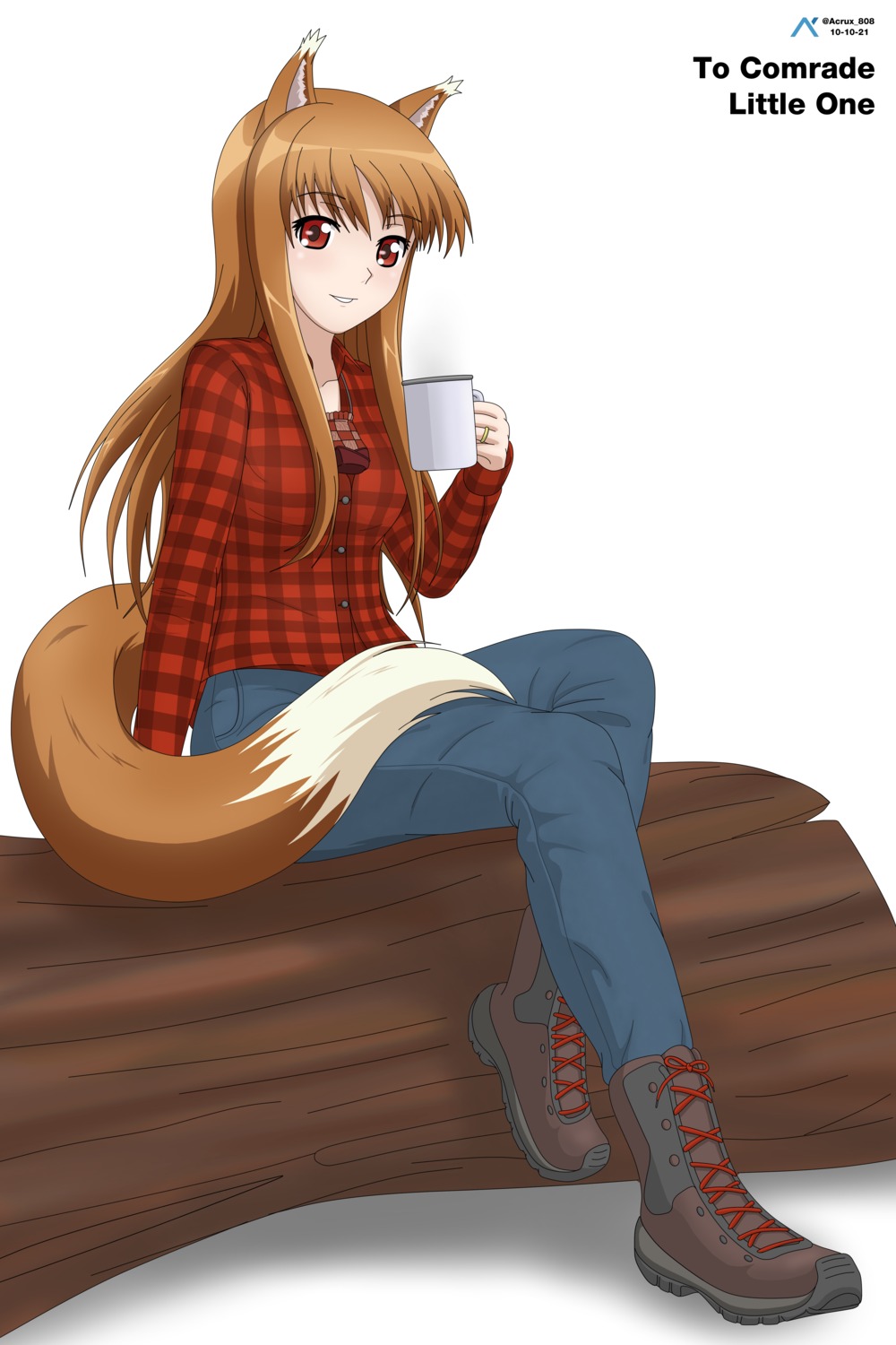 acrux, animal_ears, holo, spice_and_wolf, tail