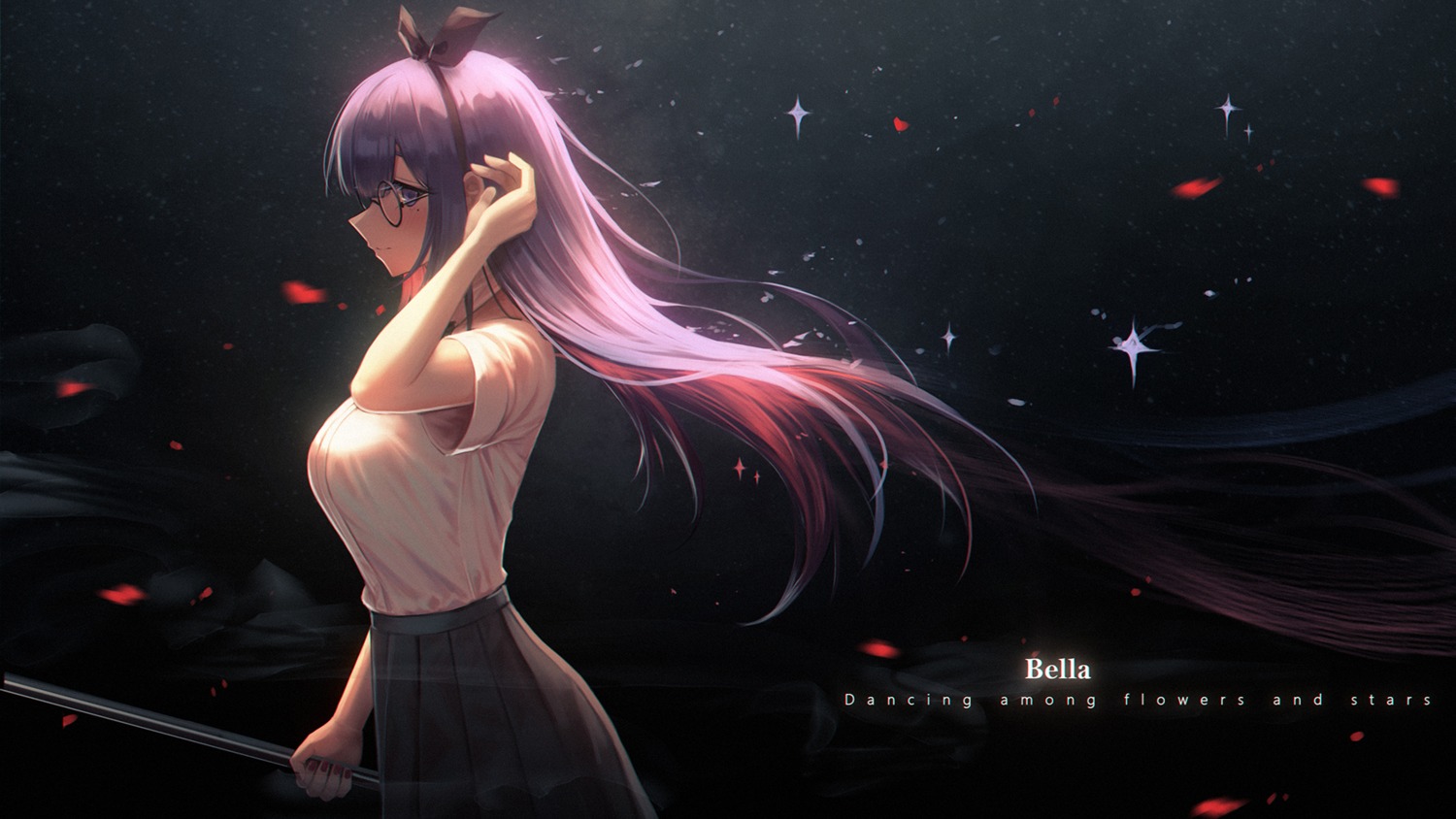 a-soul, bella_(a-soul), megane, seifuku, yurichtofen