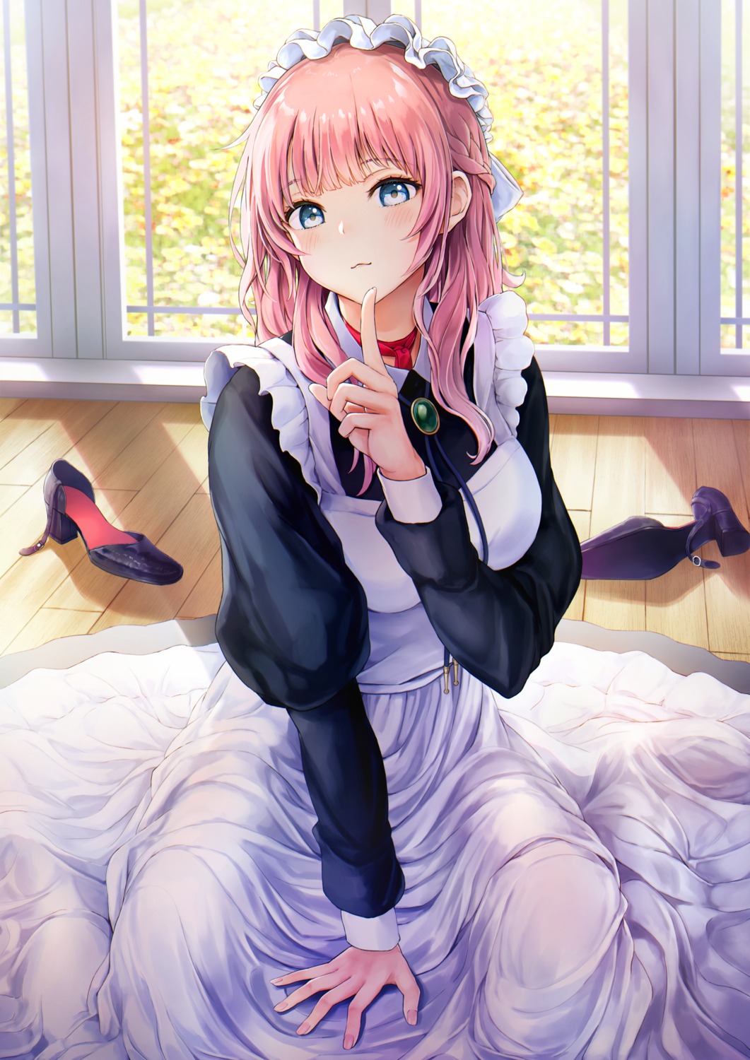 heels, maid, tokeshi
