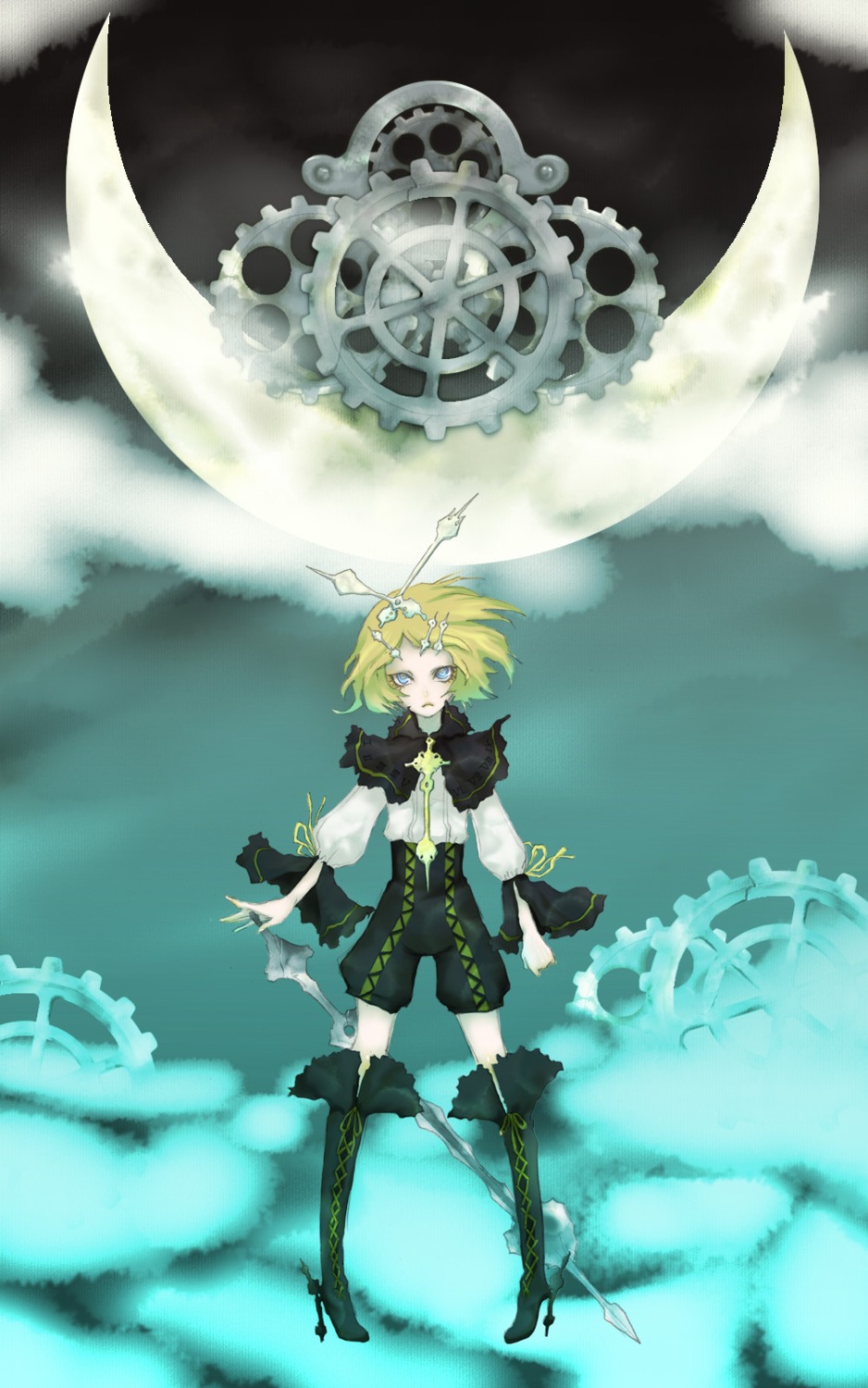 kagamine_rin, kiyoi, vocaloid