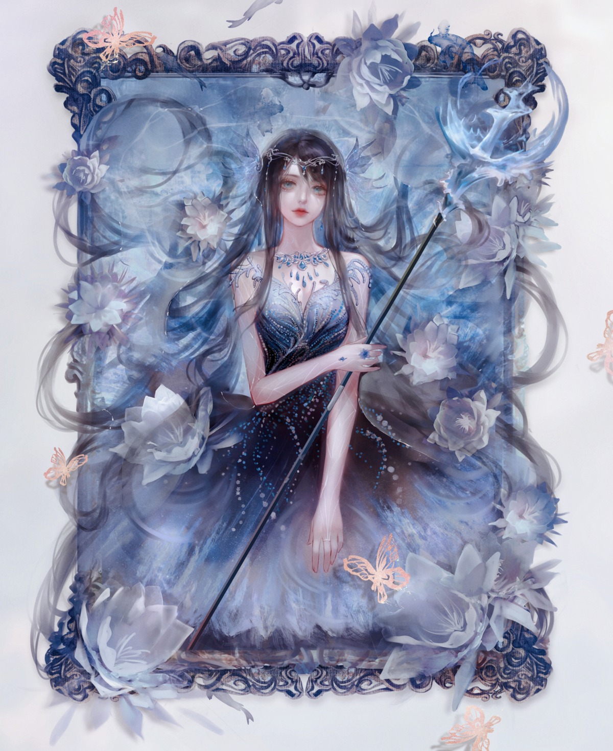 dress, jiaopiupiu, weapon