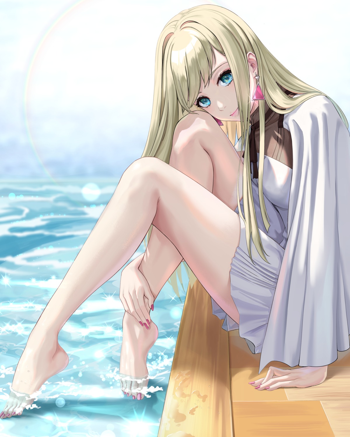 gigi_andalucia, gundam, gundam_senkou_no_hathaway, skirt_lift, tooku0, wet