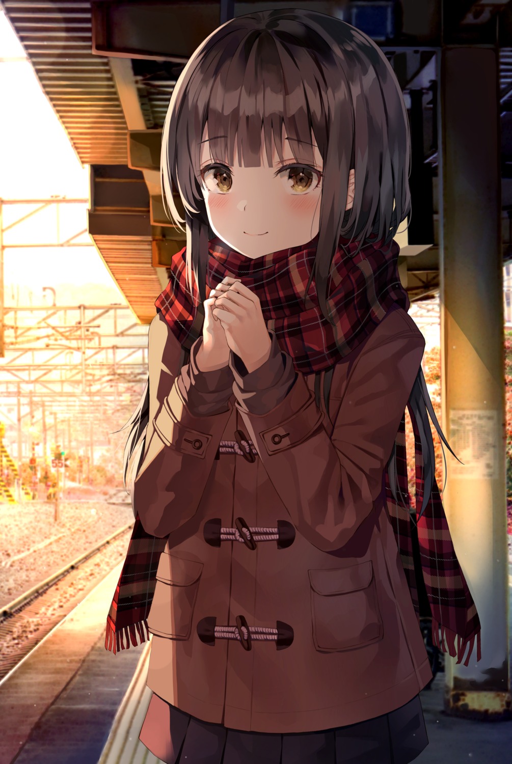 ruda_(ruda_e), seifuku, sweater