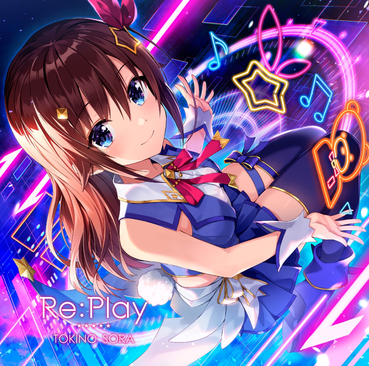 garter, hololive, ordan, tail, thighhighs, tokino_sora