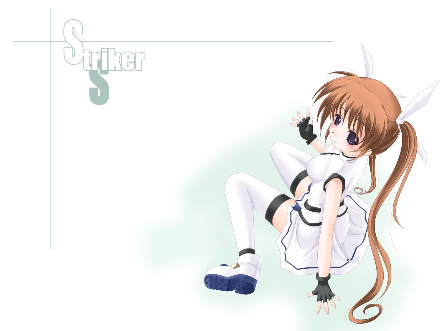 frapowa, mahou_shoujo_lyrical_nanoha, mahou_shoujo_lyrical_nanoha_strikers, takamachi_nanoha, wallpaper