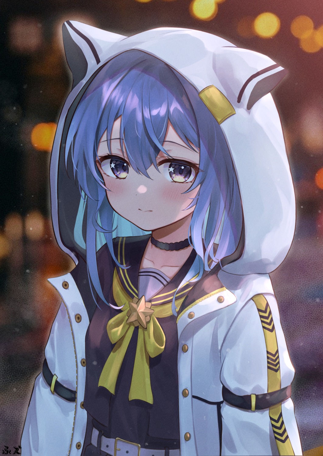 fue_(lars0713), hololive, hoshimachi_suisei, seifuku