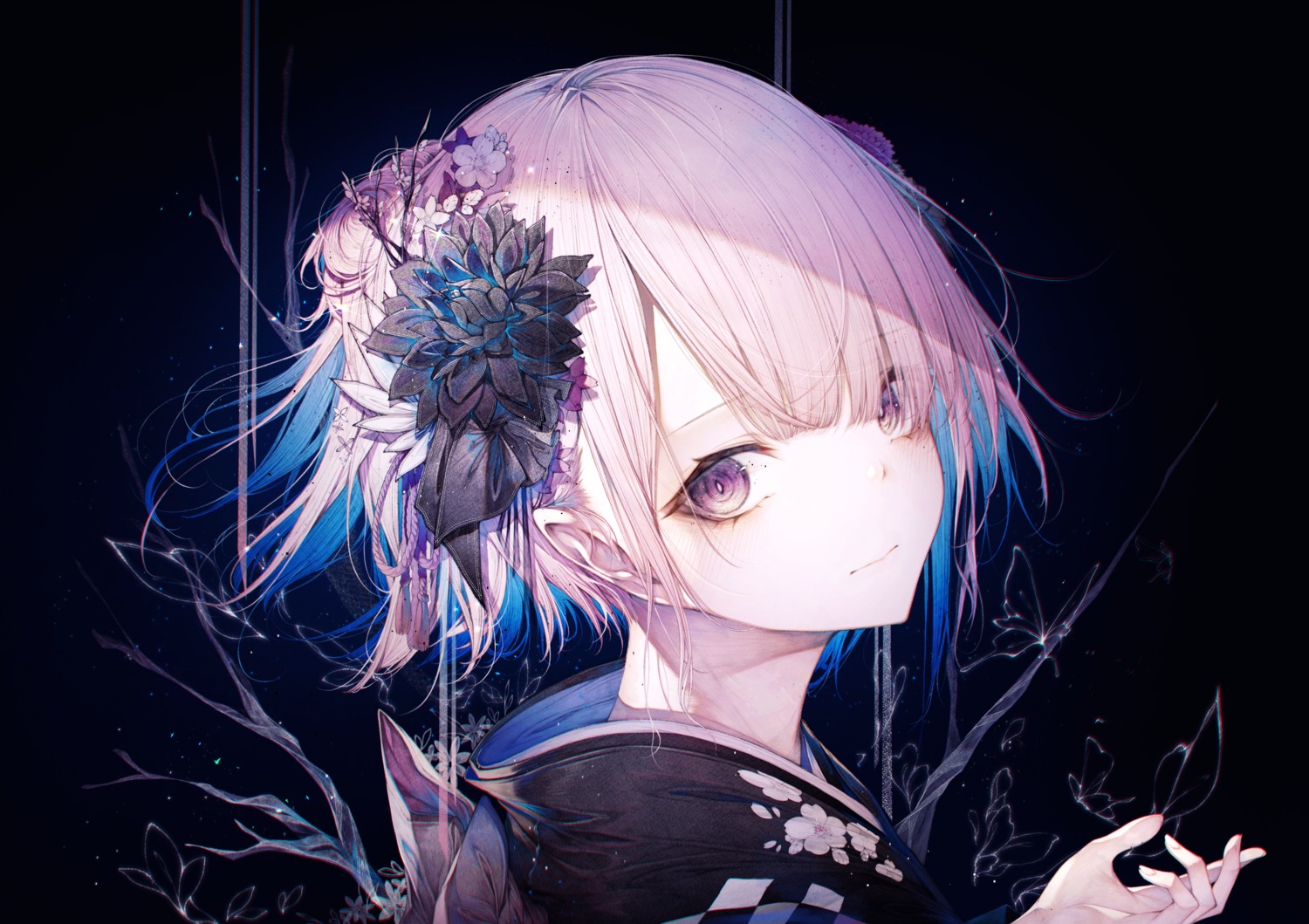 hito_komoru, kimono