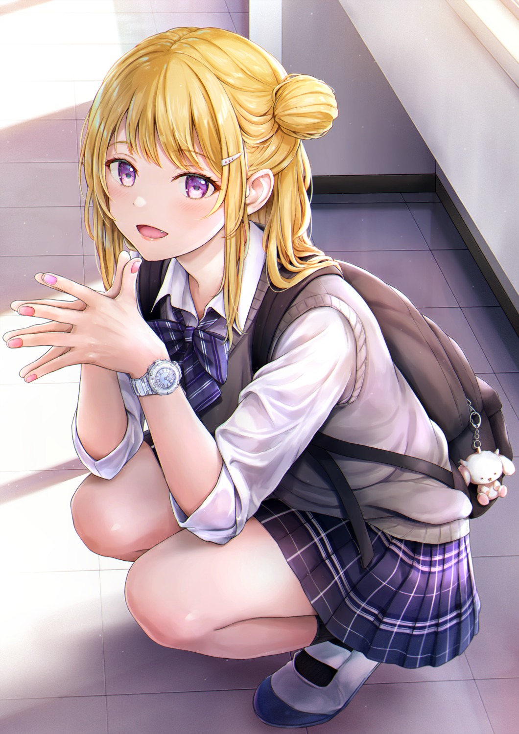 seifuku, sweater, tokeshi