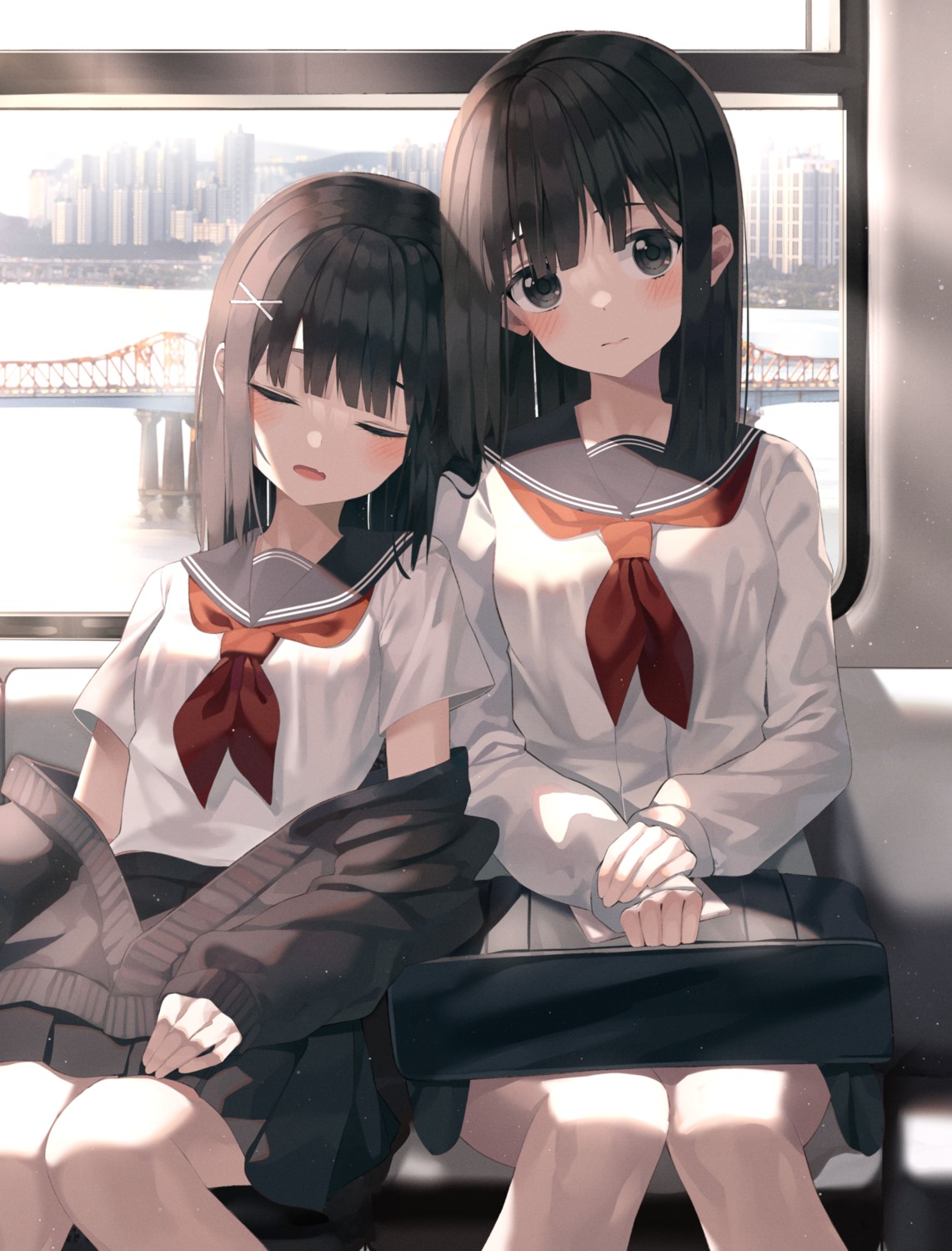 kanzi, seifuku, sweater