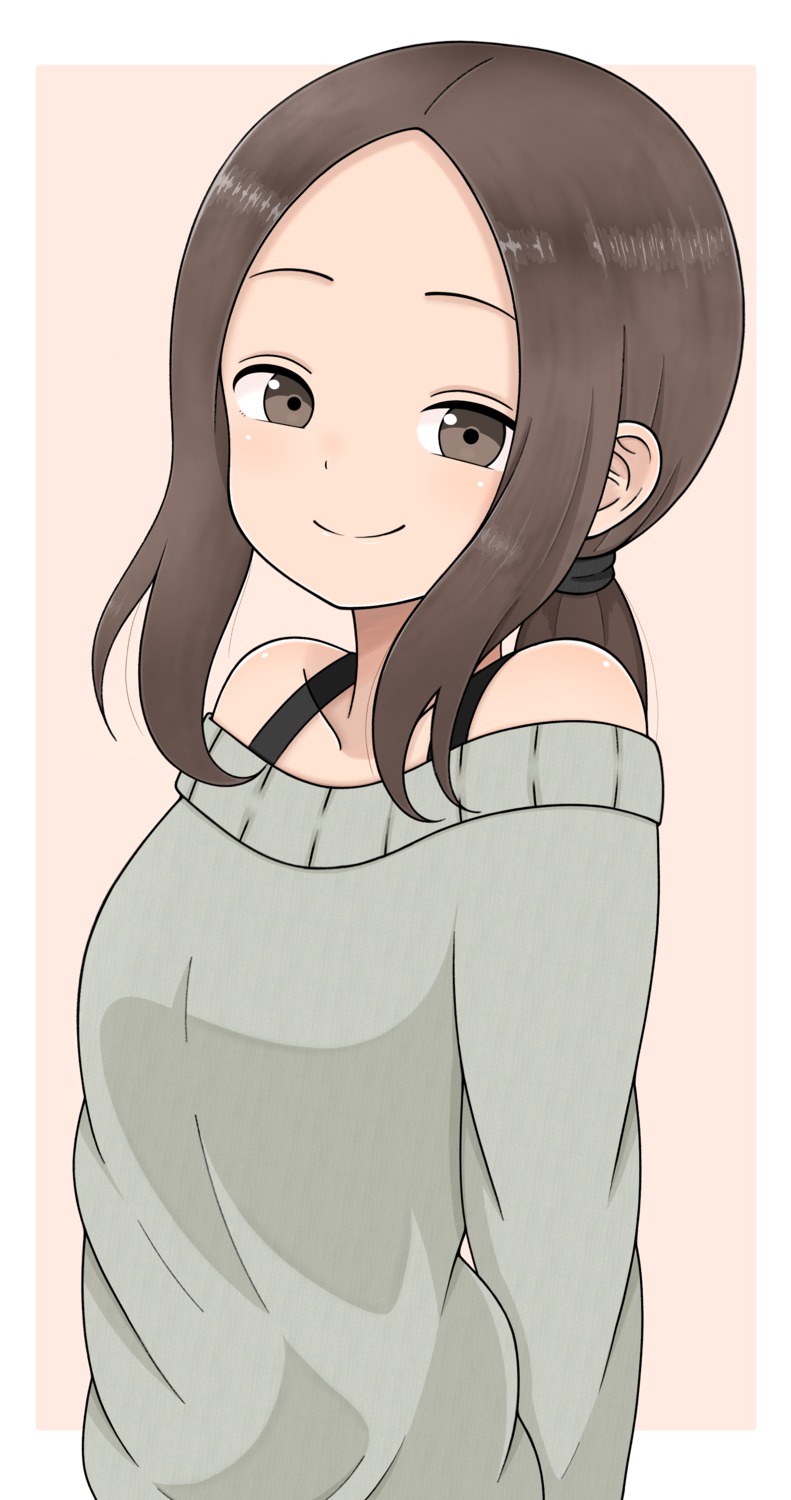 ito_kashiwamochi, karakai_jouzu_no_takagi-san, sweater, takagi-san