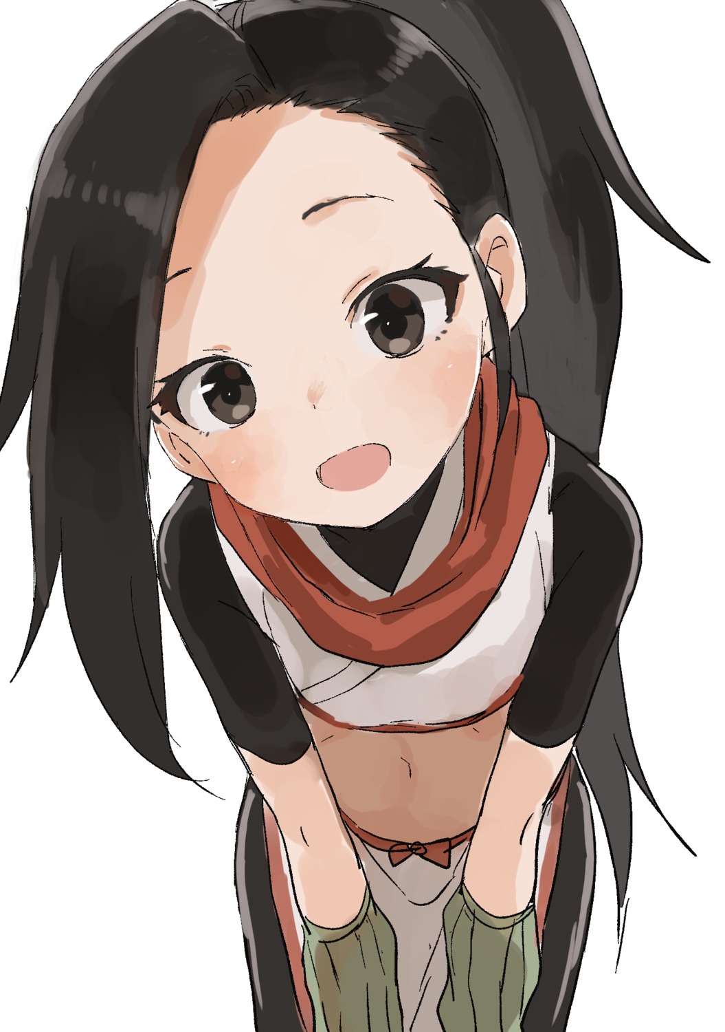 japanese_clothes, kunoichi_tsubaki_no_mune_no_uchi, sketch, tsubaki_(kunoichi_tsubaki_no_mune_no_uchi), yamamoto_souichirou
