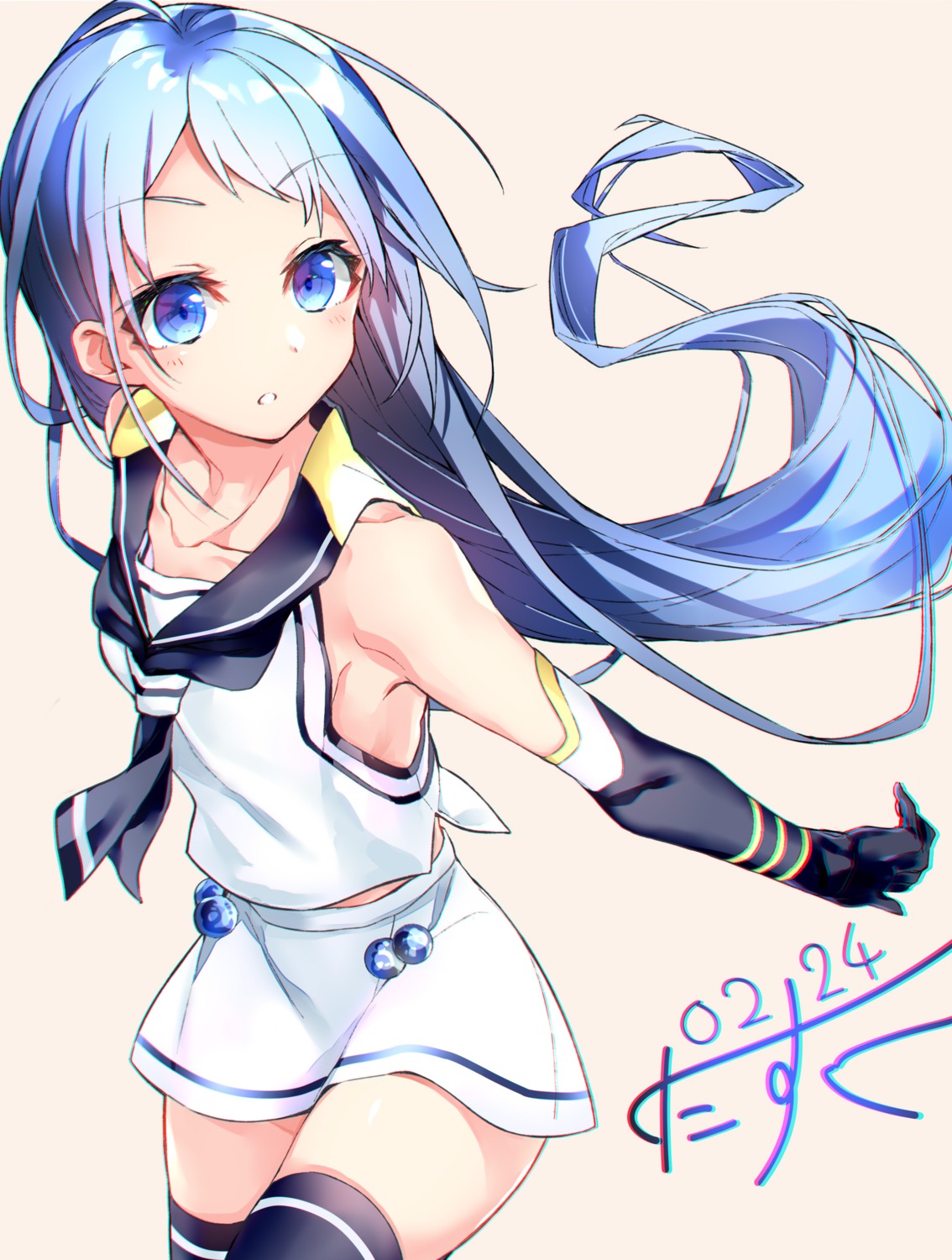 kantai_collection, narumiya_(empty_cafe), seifuku, thighhighs