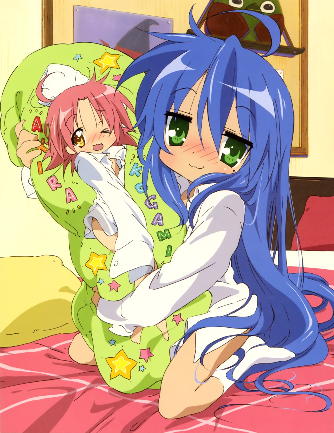 izumi_konata, kogami_akira, lucky_star