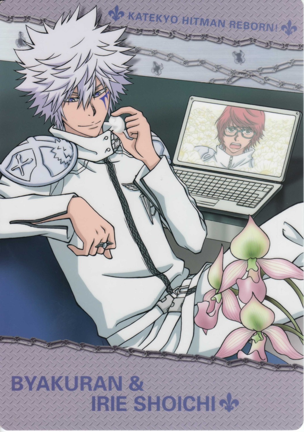 byakuran, irie_shouichi, katekyo_hitman_reborn!, male