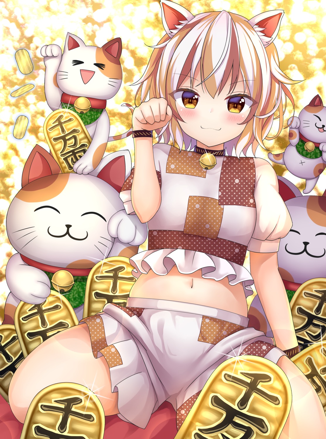 animal_ears, goutokuji_mike, neko, nekomimi, suigetsu_(watermoon-910), touhou
