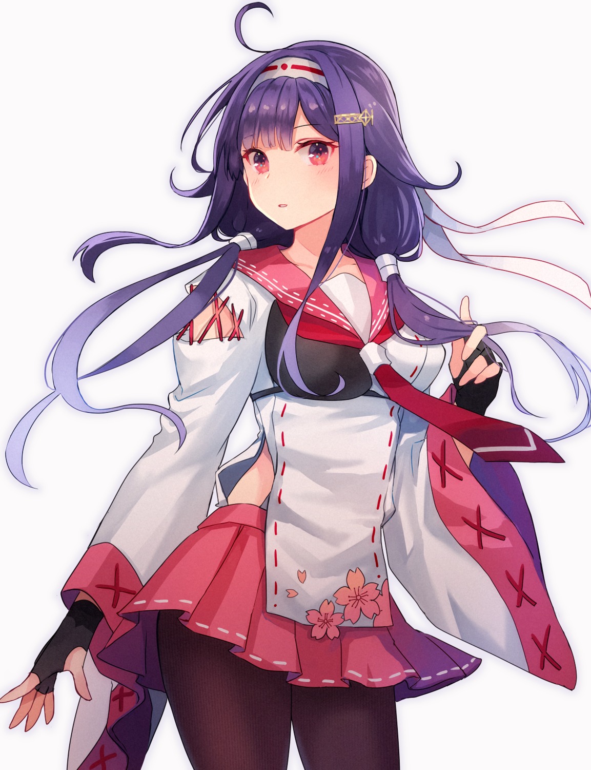 kantai_collection, kasumi_(skchkko), pantyhose, ryuuhou_(kancolle), seifuku, taigei_(kancolle)