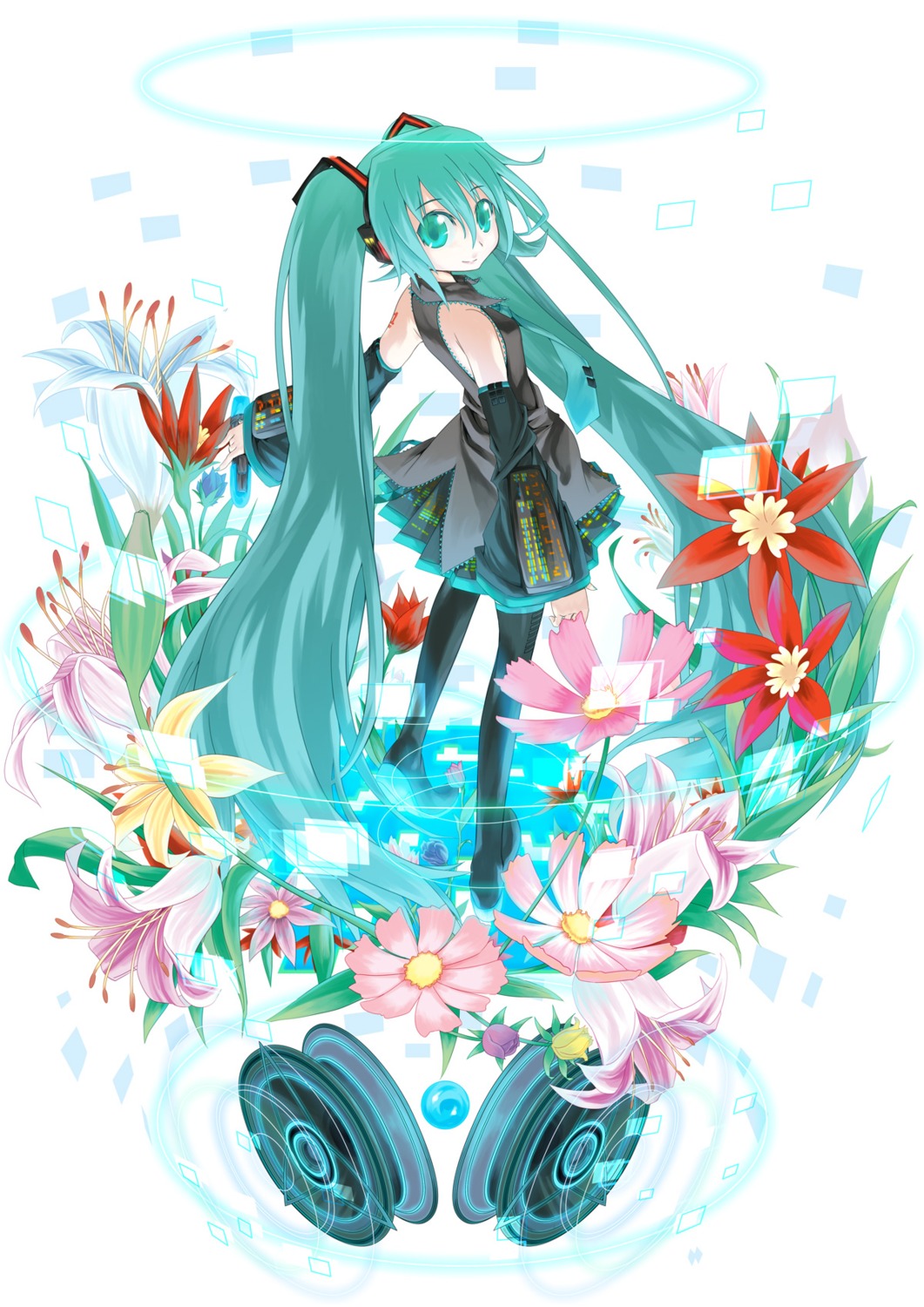 hatsune_miku, he3, vocaloid