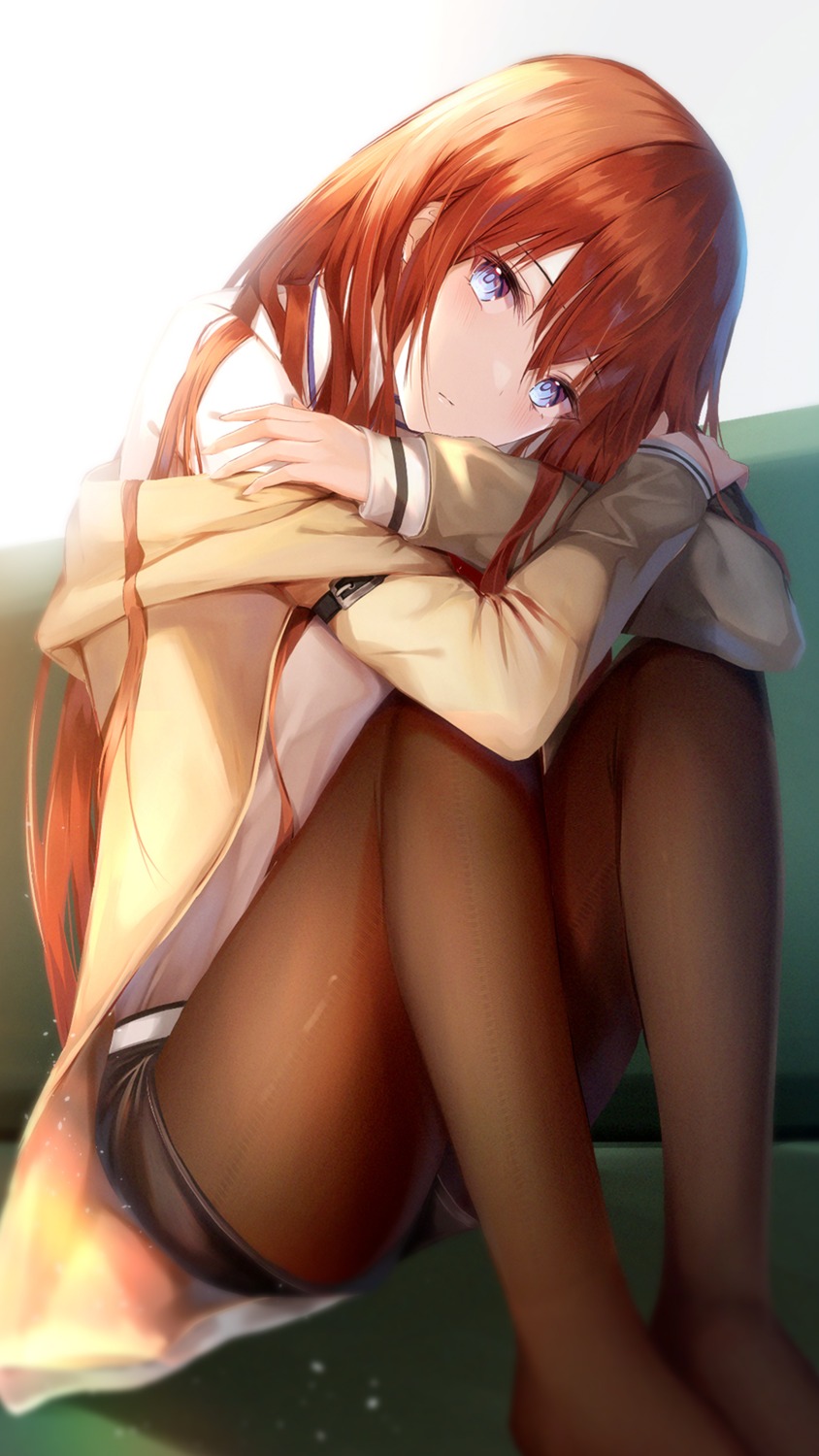 makise_kurisu, pantyhose, steins;gate, yk_(pixiv43531291)