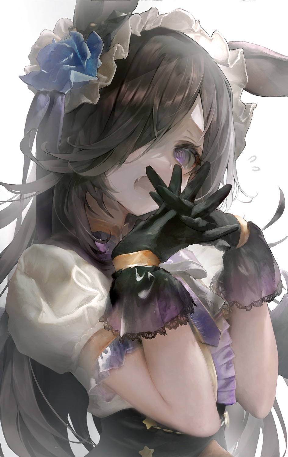 animal_ears, halloween, kanechi, rice_shower_(umamusume), uma_musume_pretty_derby, wings