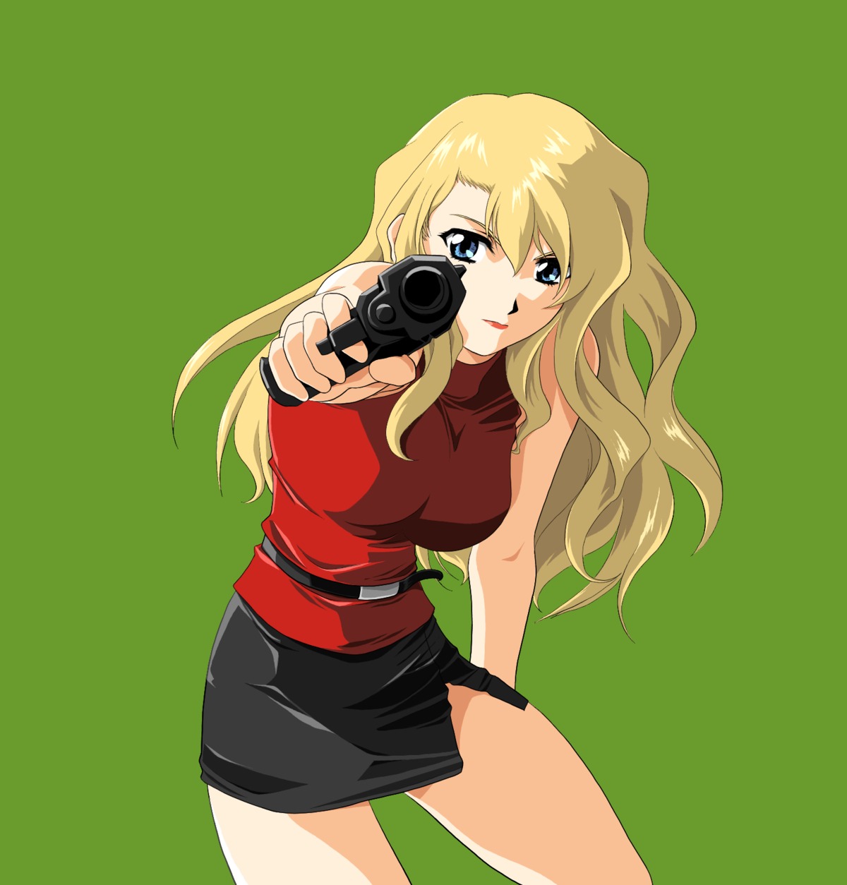 gun, mireille_bouquet, noir, sweater, tagme