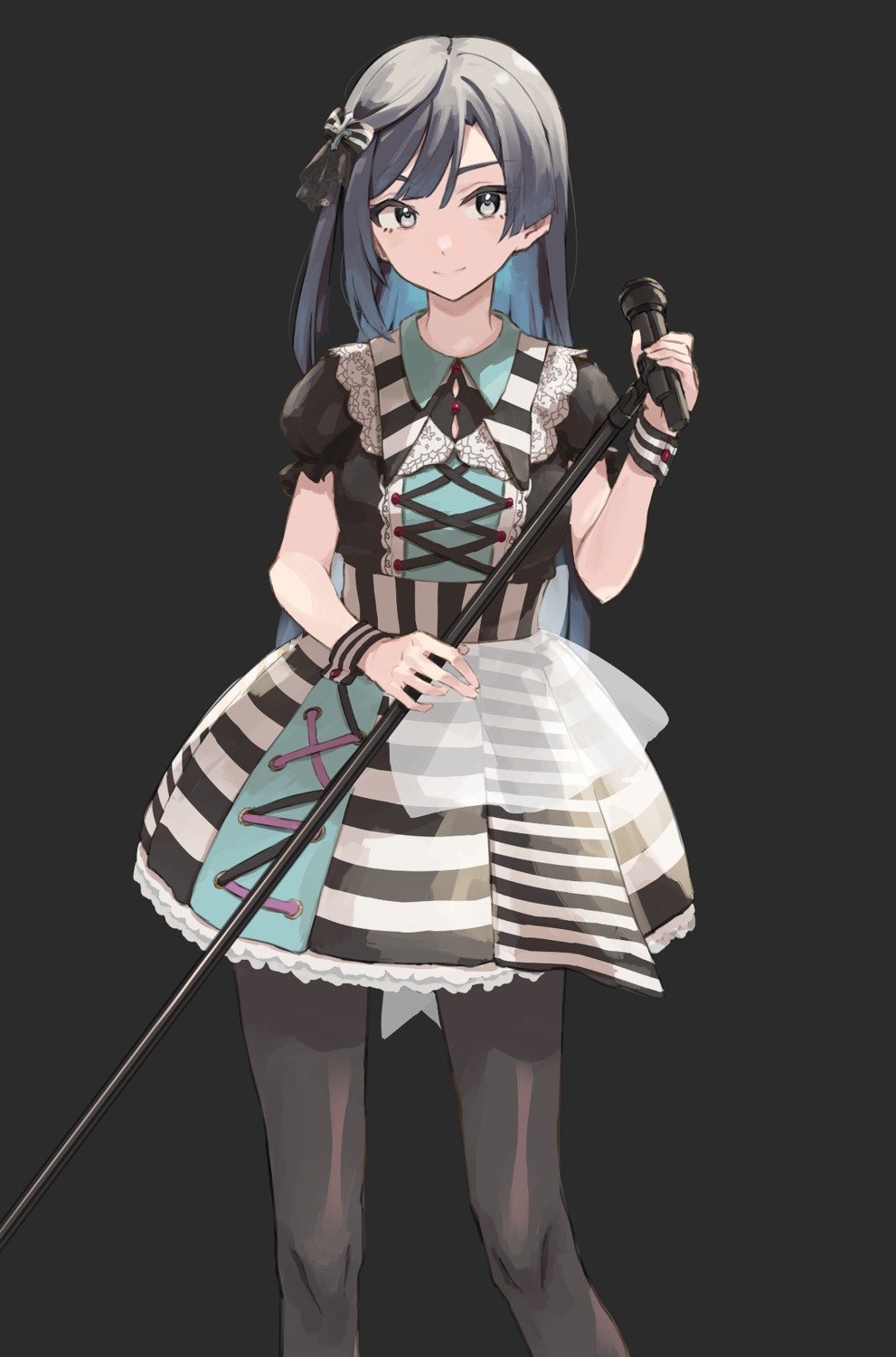 irenji, love_live!_(series), love_live!_nijigasaki_gakuen_school_idol_doukoukai, pantyhose, uniform, yuuki_setsuna