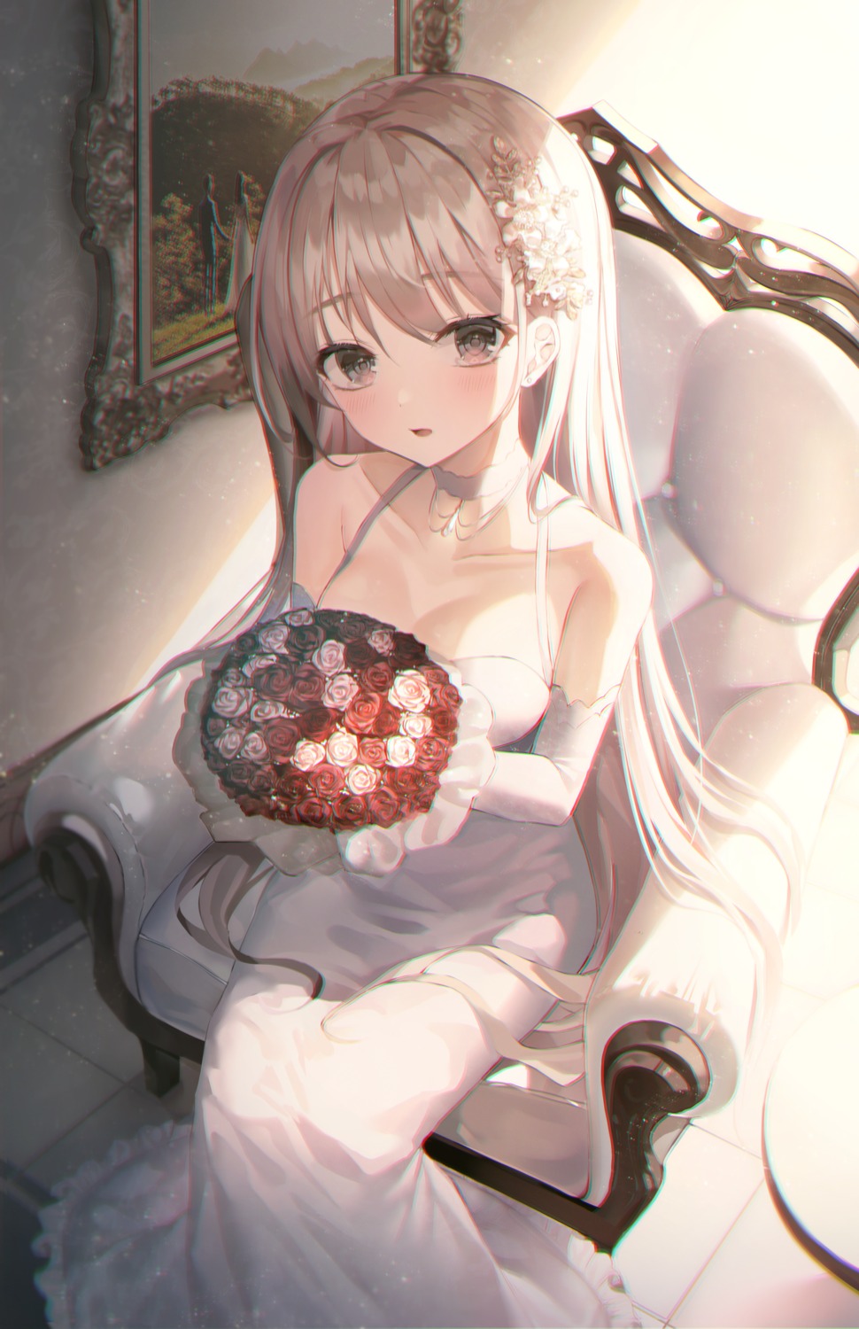 dress, hinaki, no_bra, wedding_dress