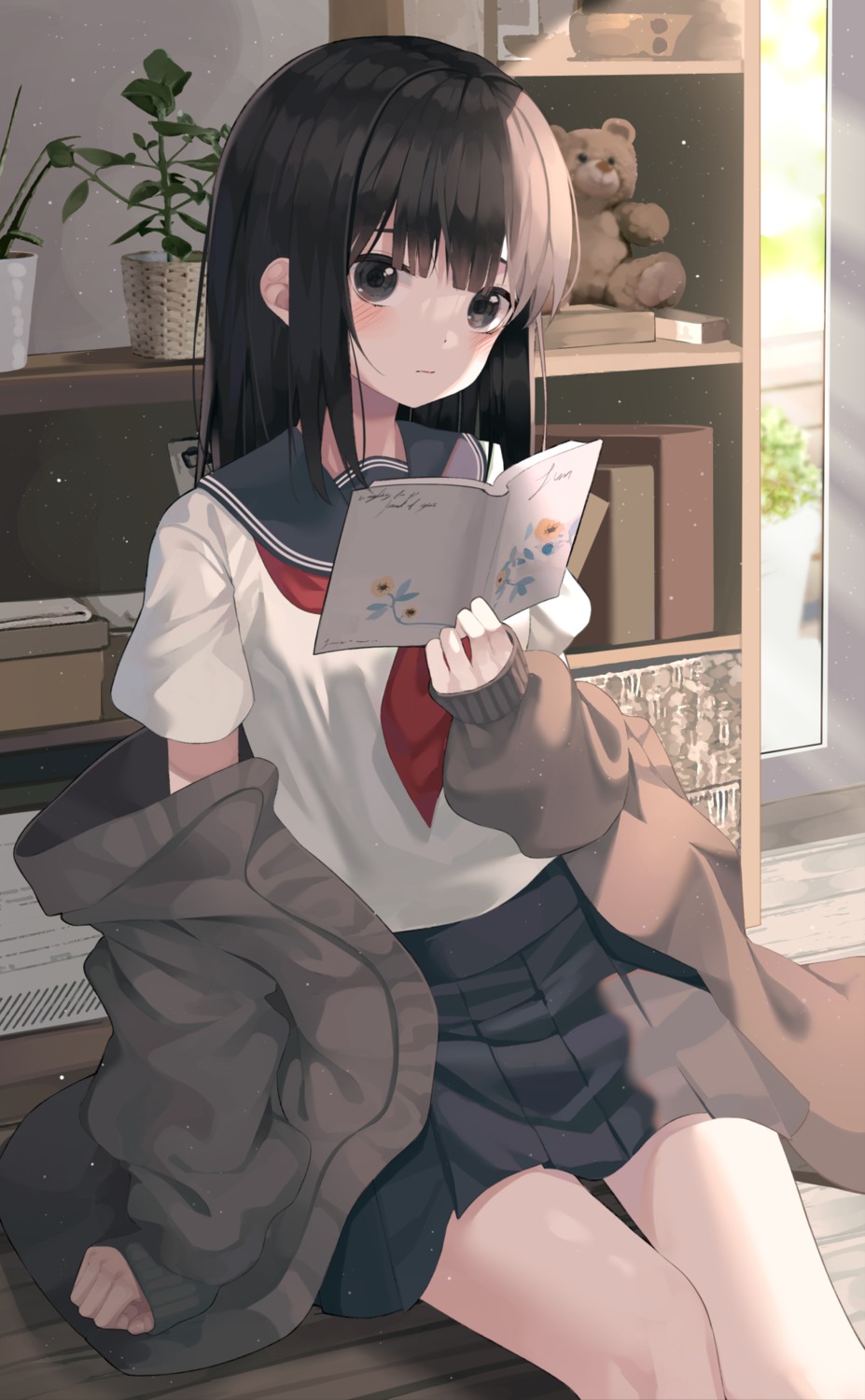 kanzi, seifuku, sweater