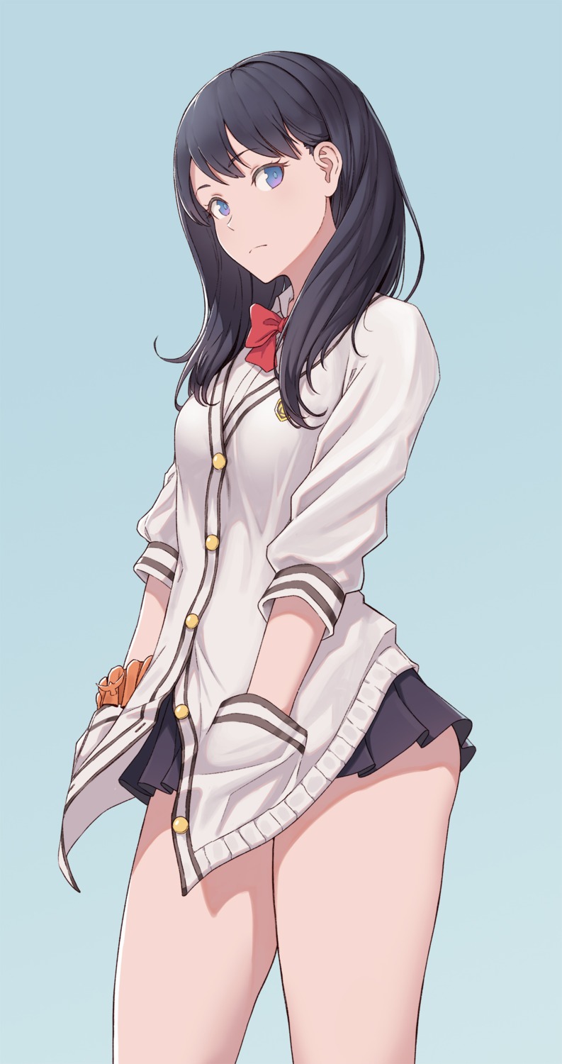 cheshirrr, gridman_universe, seifuku, ssss.gridman, sweater, takarada_rikka