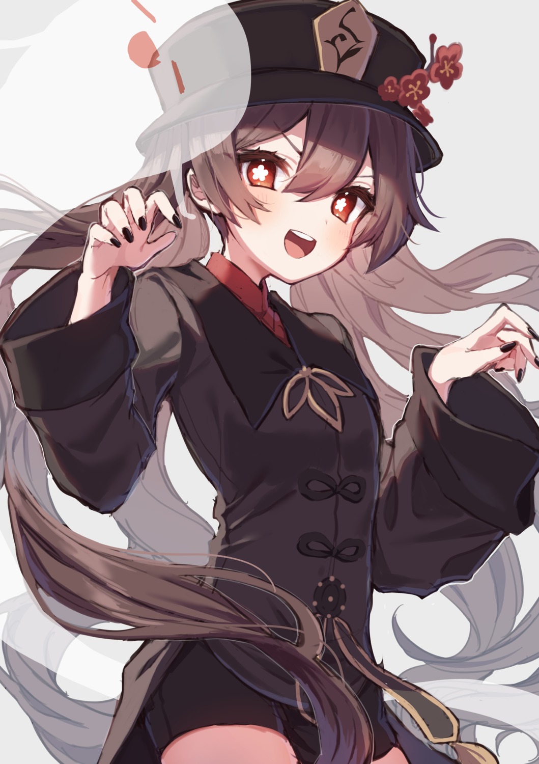 asian_clothes, genshin_impact, hinakano_h, hu_tao