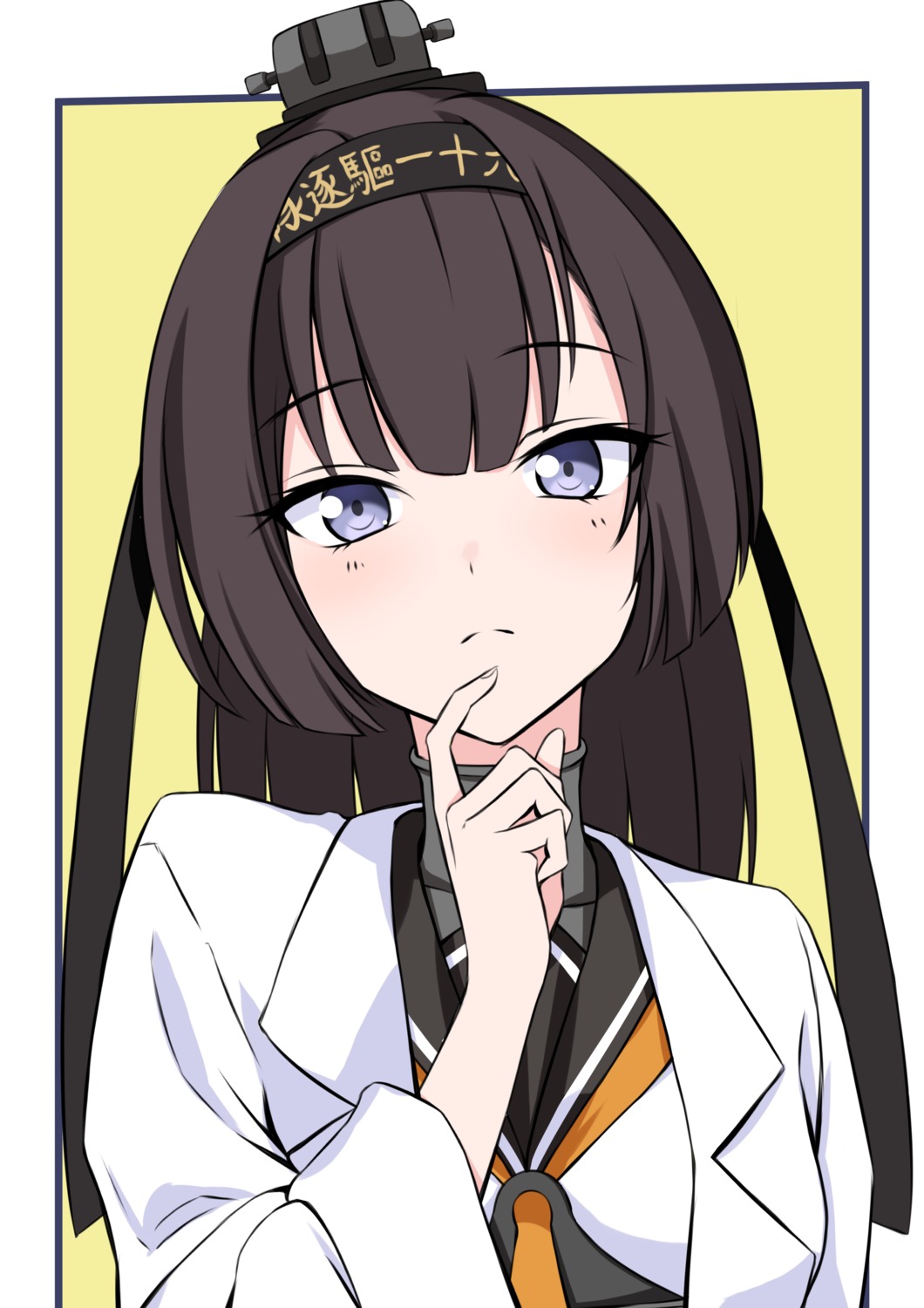 akizuki_(kancolle), kantai_collection, nokonoko, seifuku