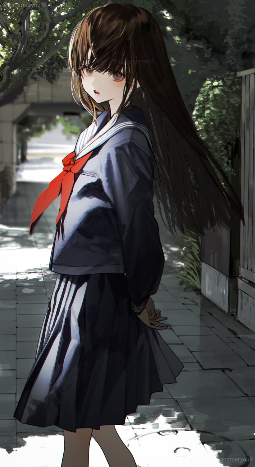 honnryou_hanaru, seifuku