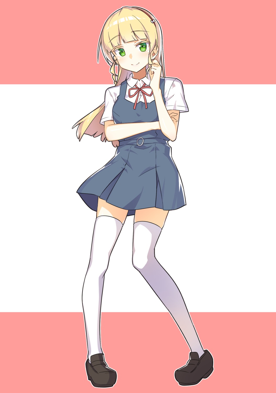 engawa_(rarenago), heanna_sumire, love_live!_(series), love_live!_superstar!!, seifuku, thighhighs