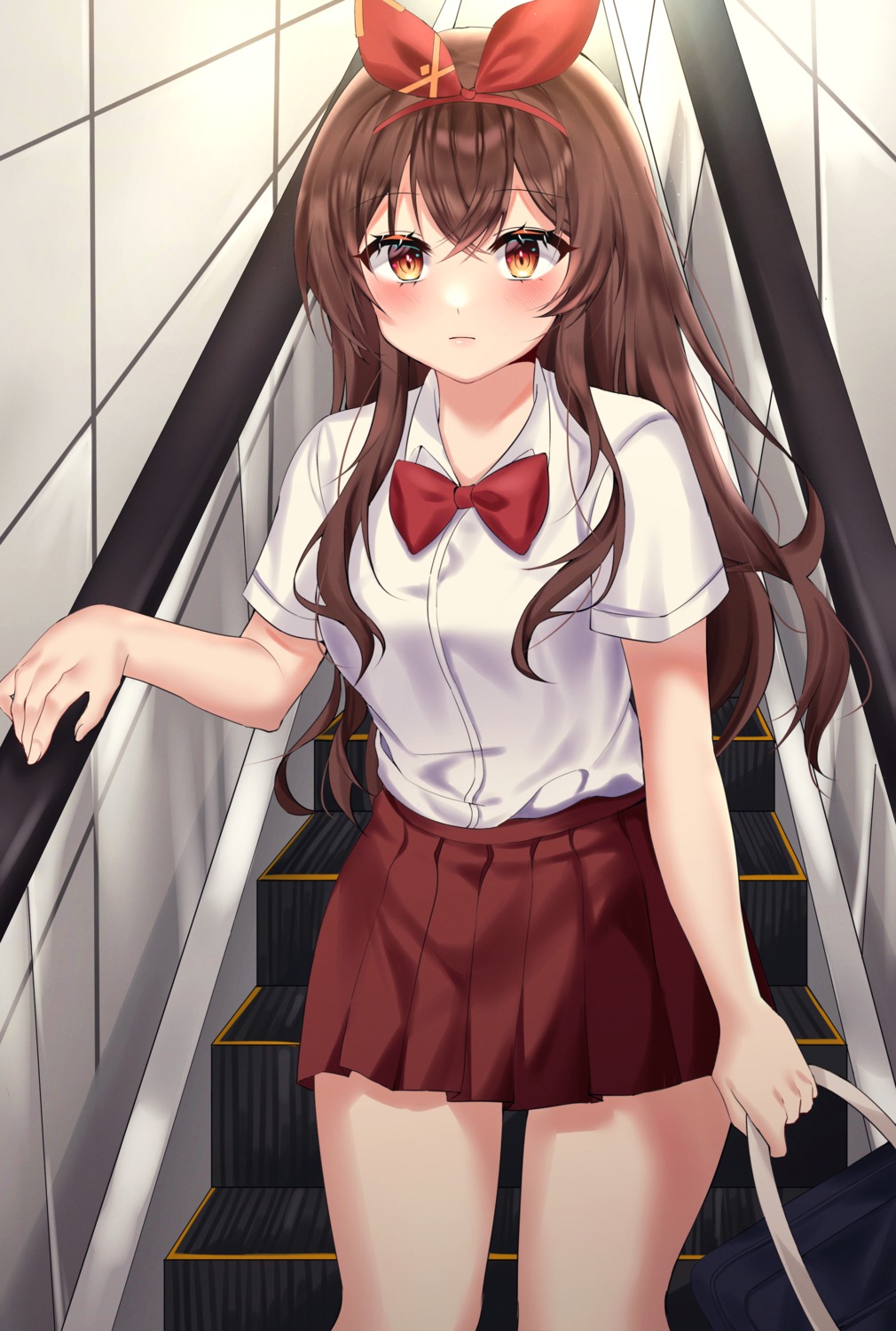 amber_(genshin_impact), educk, genshin_impact, seifuku