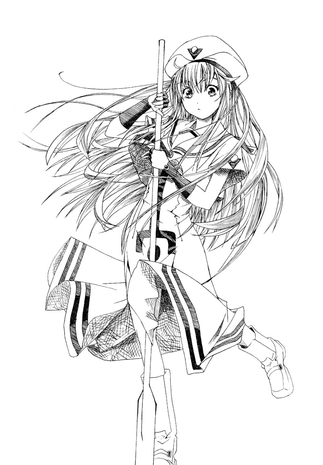 alice_carroll, aria, kohinore, monochrome