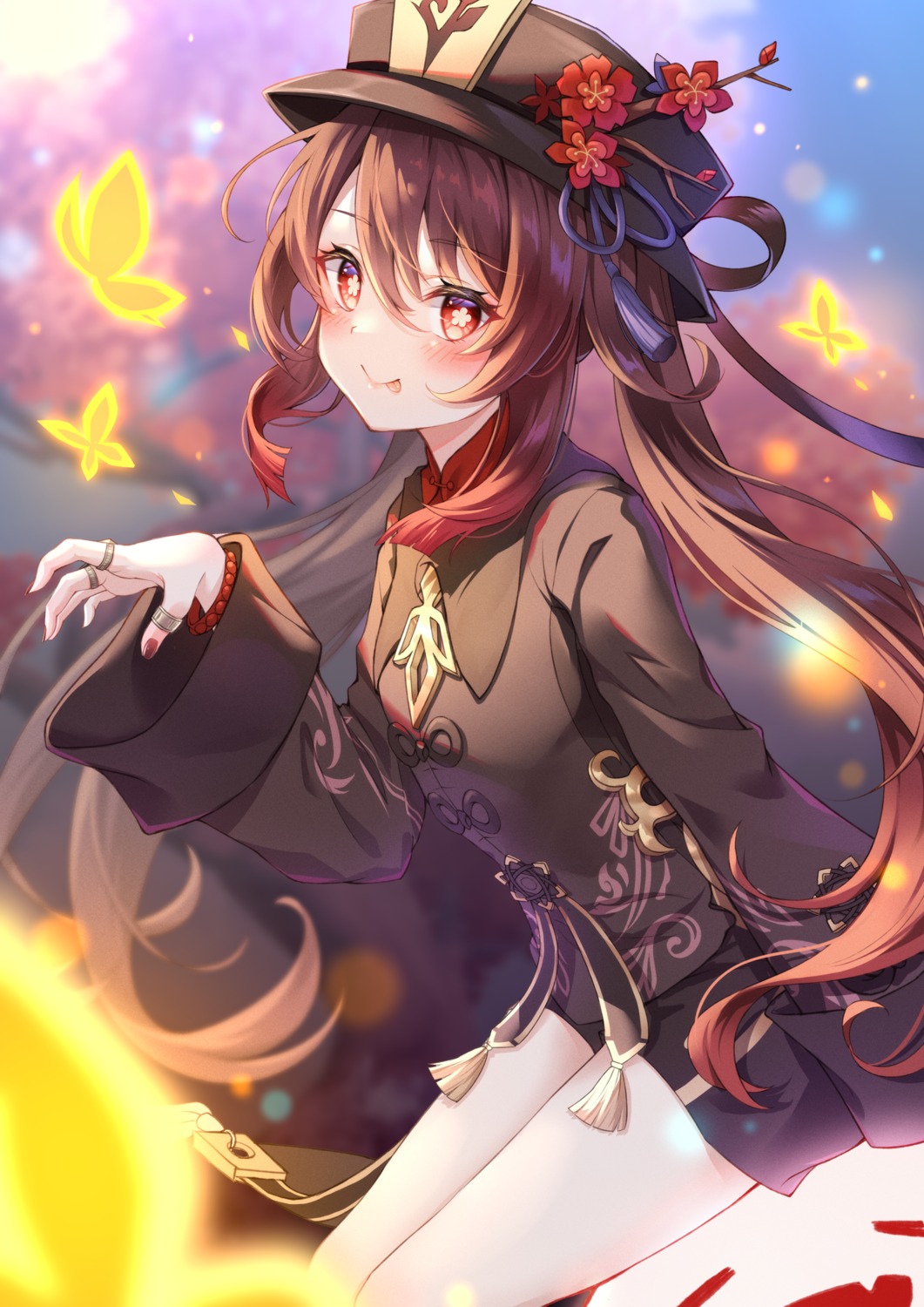 asian_clothes, genshin_impact, hu_tao, toki_(toki_ship8)
