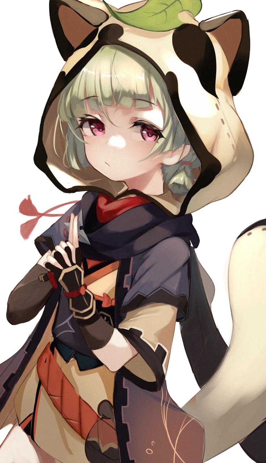 genshin_impact, japanese_clothes, lumo_1121, sayu_(genshin_impact), tail