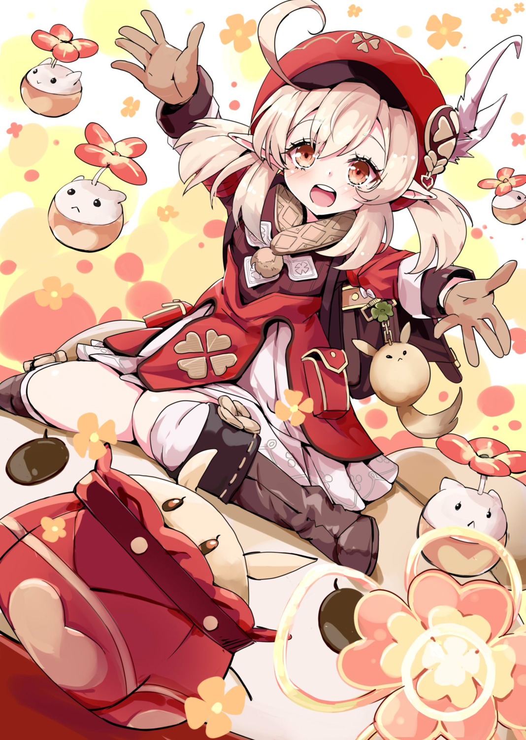 genshin_impact, klee, kntrs_(knyrs), pointy_ears