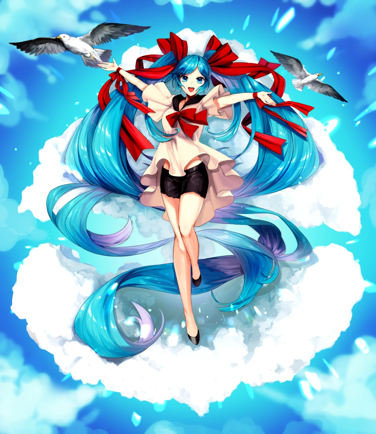 hatsune_miku, kamchrome, sekiranun_graffiti_(vocaloid), vocaloid