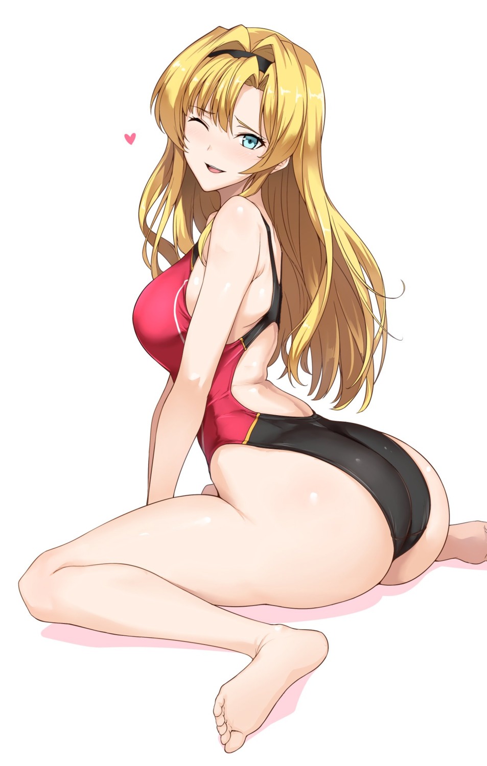 ass, feet, granblue_fantasy, halcon, swimsuits, zeta_(granblue_fantasy)