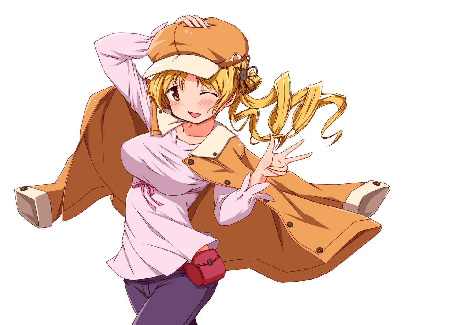 bakemonogatari, cosplay, mahou_shoujo_madoka_magica, monogatari_(series), sengoku_nadeko, tomoe_mami, yanmaami